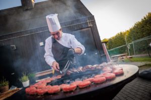 Atlas Copco Evolve to stay ahead barbeque